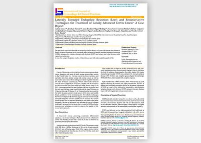 Laterally Extended Endopelvic Resection, Reconstructive Techniques for Treatment of Locally Advanced Cervix Cancer